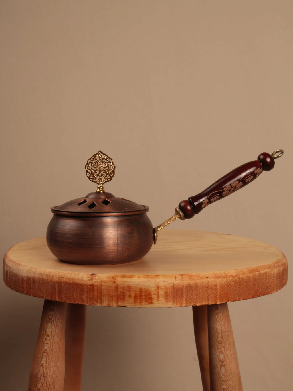 Aetheria Black Bakır Buhurdanlık (Tütsülük) Heritage Copper