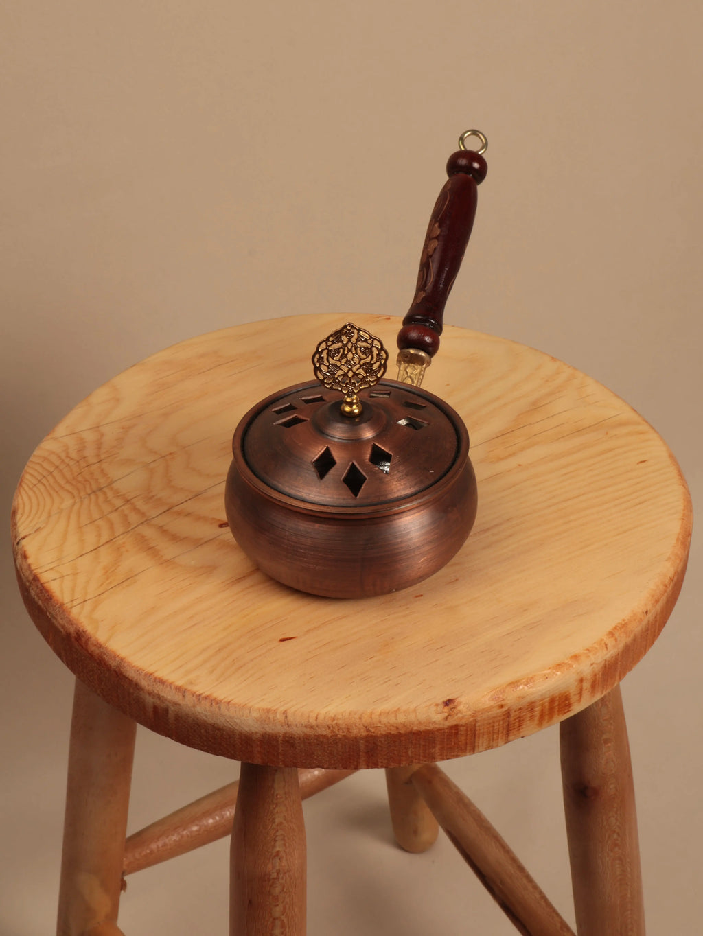 Aetheria Black Bakır Buhurdanlık (Tütsülük) Heritage Copper