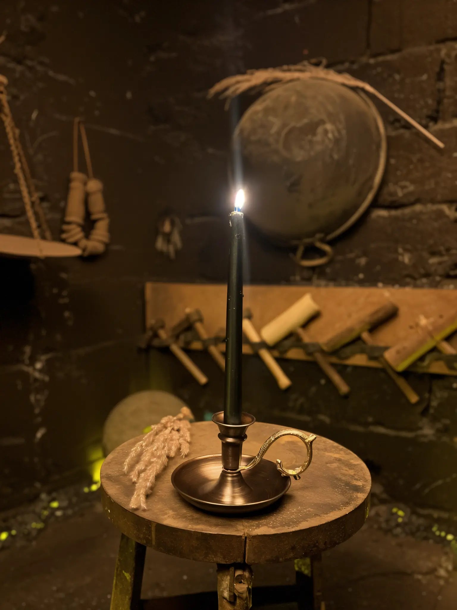 Aurora Black Bakır Mumluk Heritage Copper