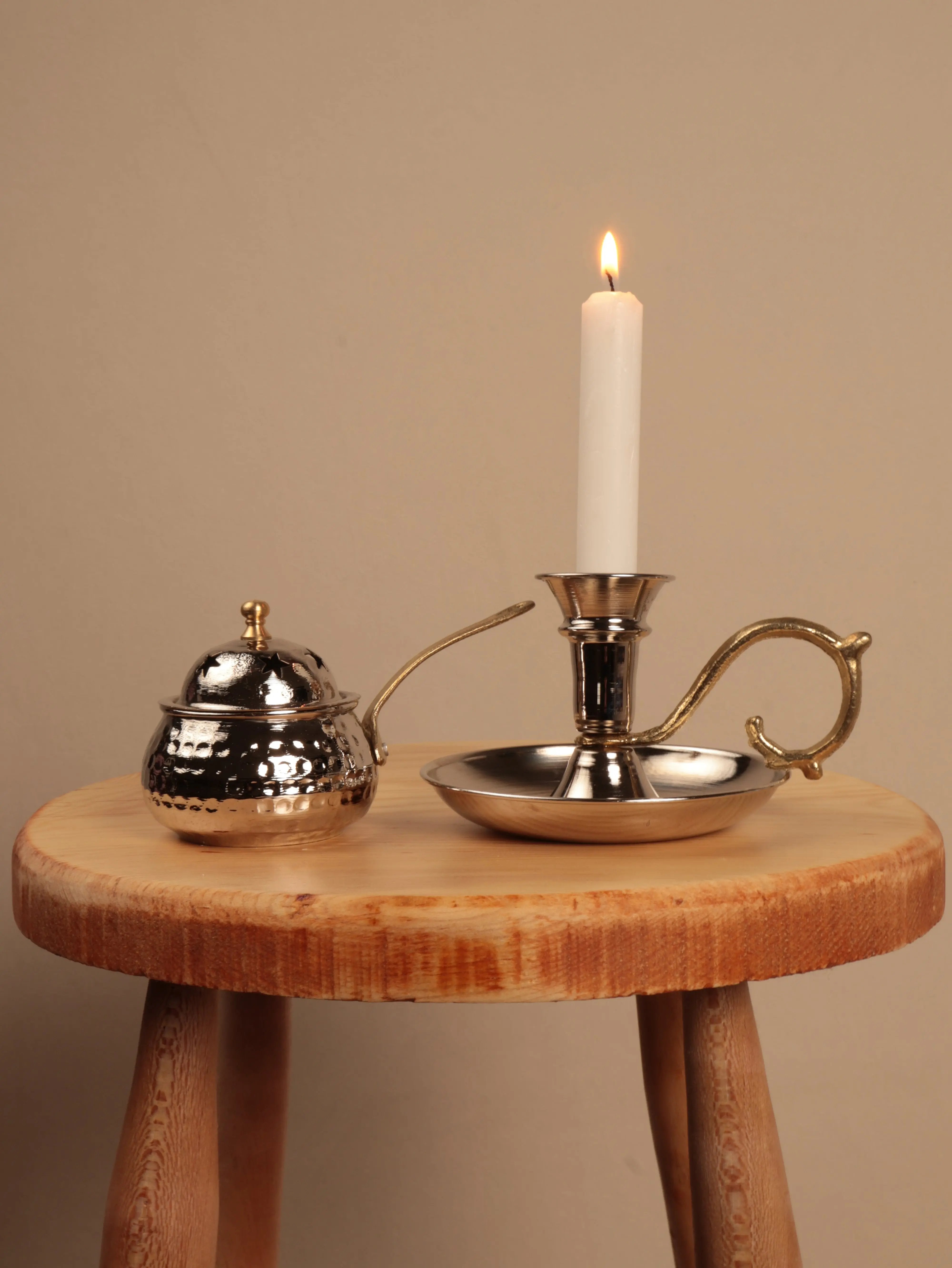 Aurora & Etheron Gold El Yapımı Bakır Ritüel Seti Heritage Copper