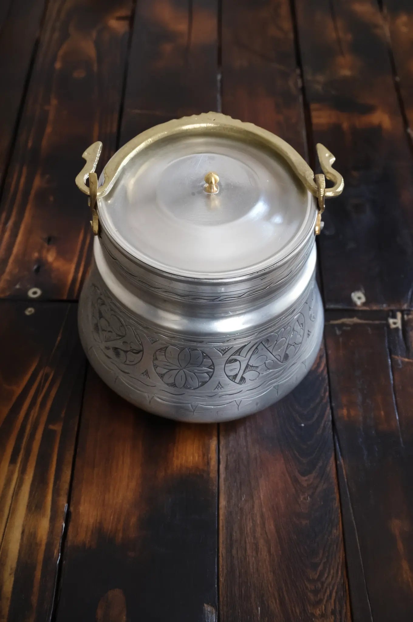 El Yapımı Bakır Bakraç 2 KG iç-dış Kalaylı Heritage Copper