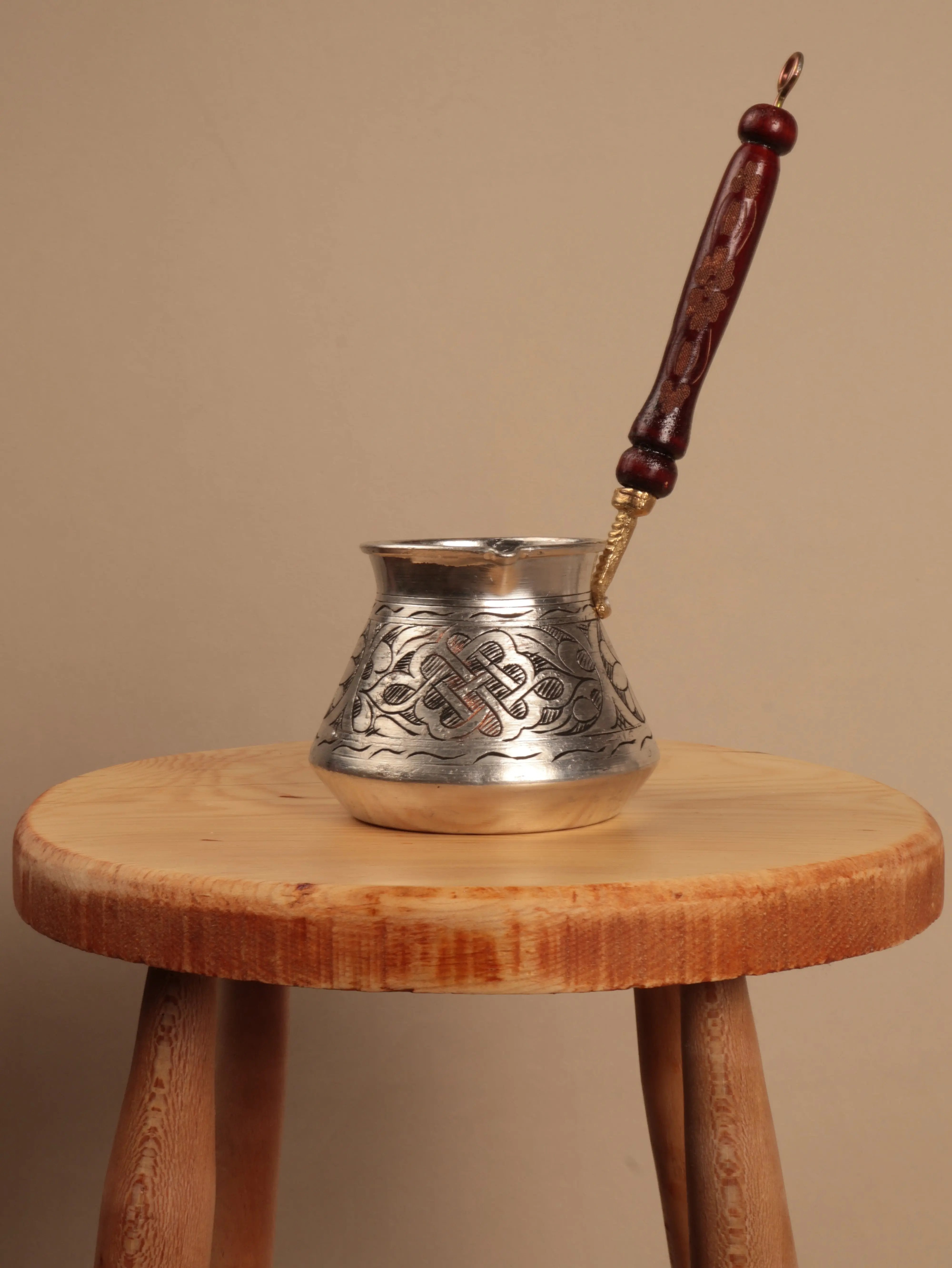 Floga Oyma Bakır Cezve Heritage Copper