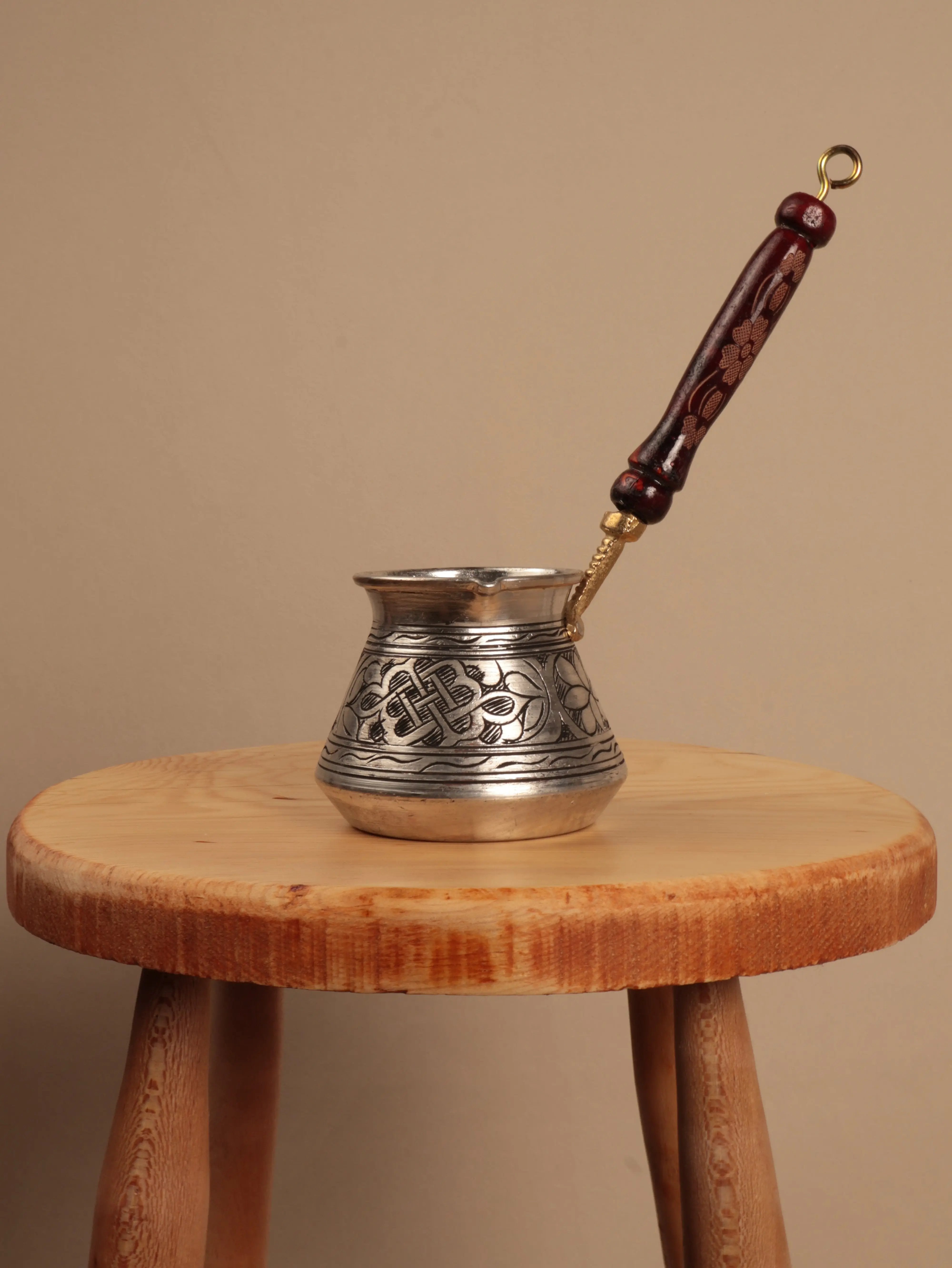 Floga Oyma Bakır Cezve Heritage Copper