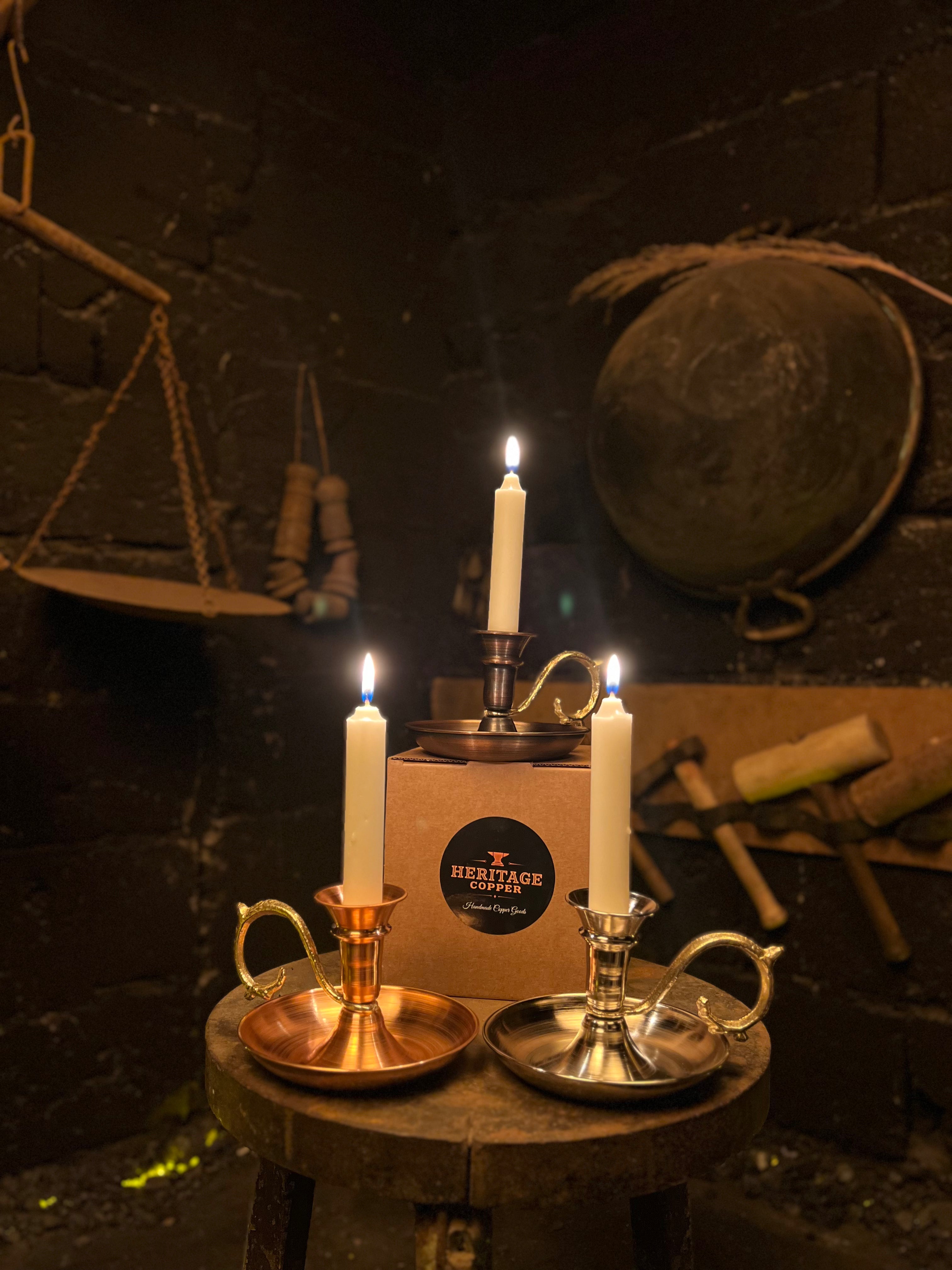 Aurora Silver Bakır Mumluk Heritage Copper