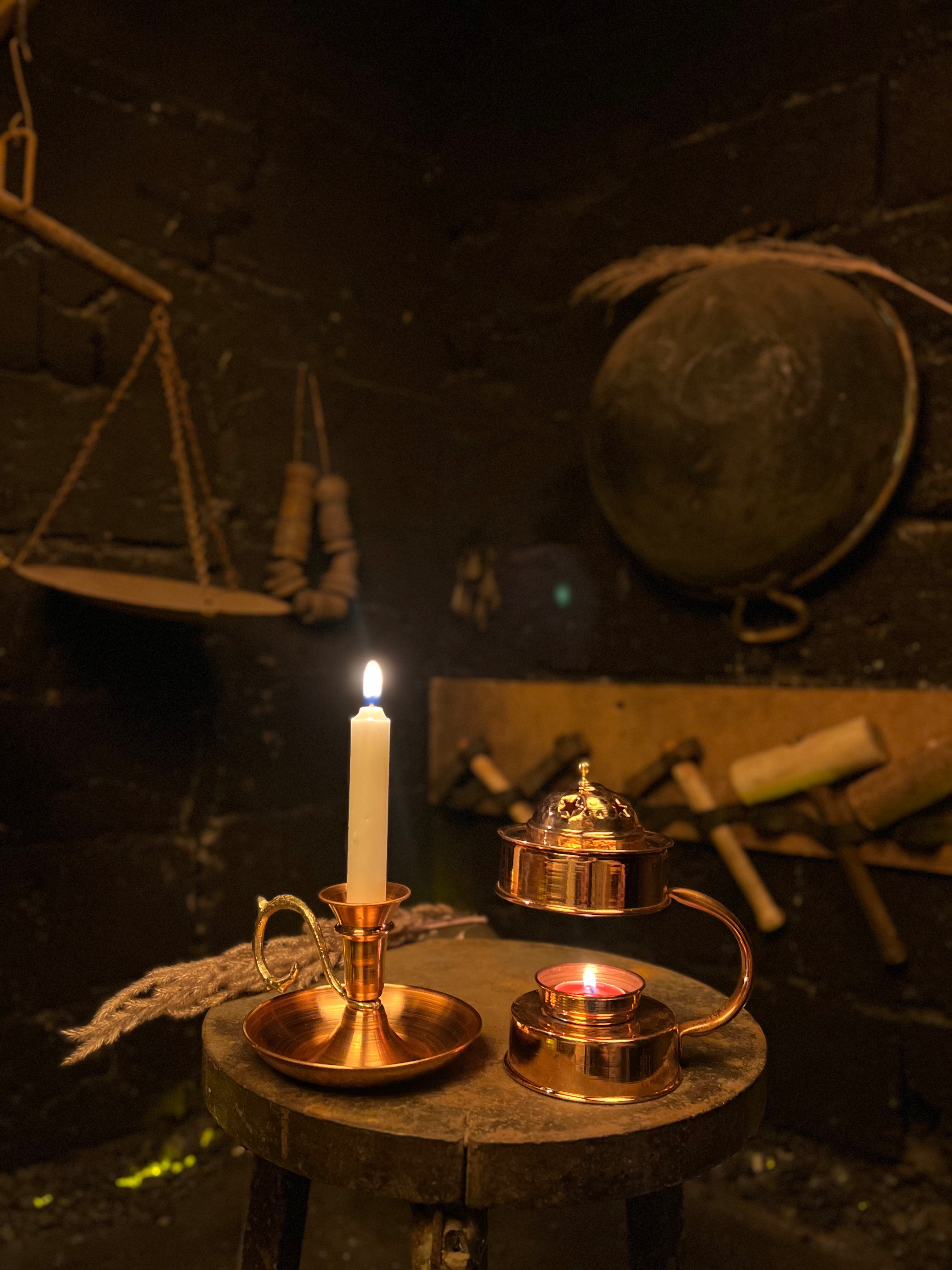 Premium Lunaris Gold Bakır Tütsülük Heritage Copper