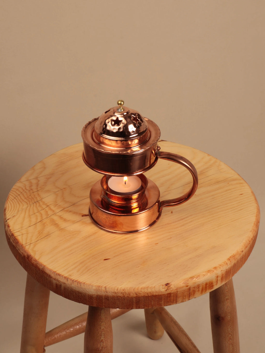 Premium Lunaris Gold Bakır Tütsülük Heritage Copper