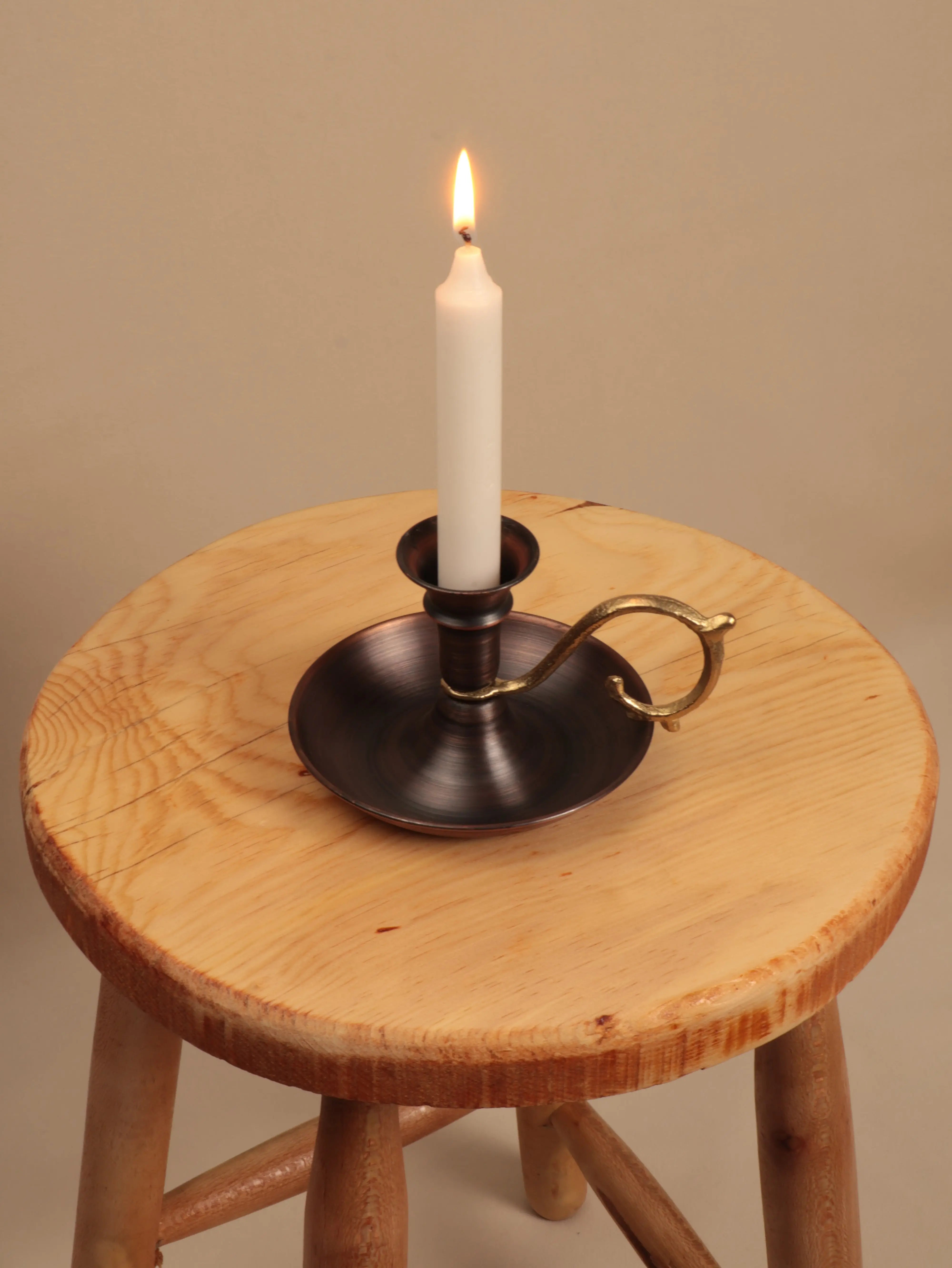 Aurora Black Bakır Mumluk Heritage Copper