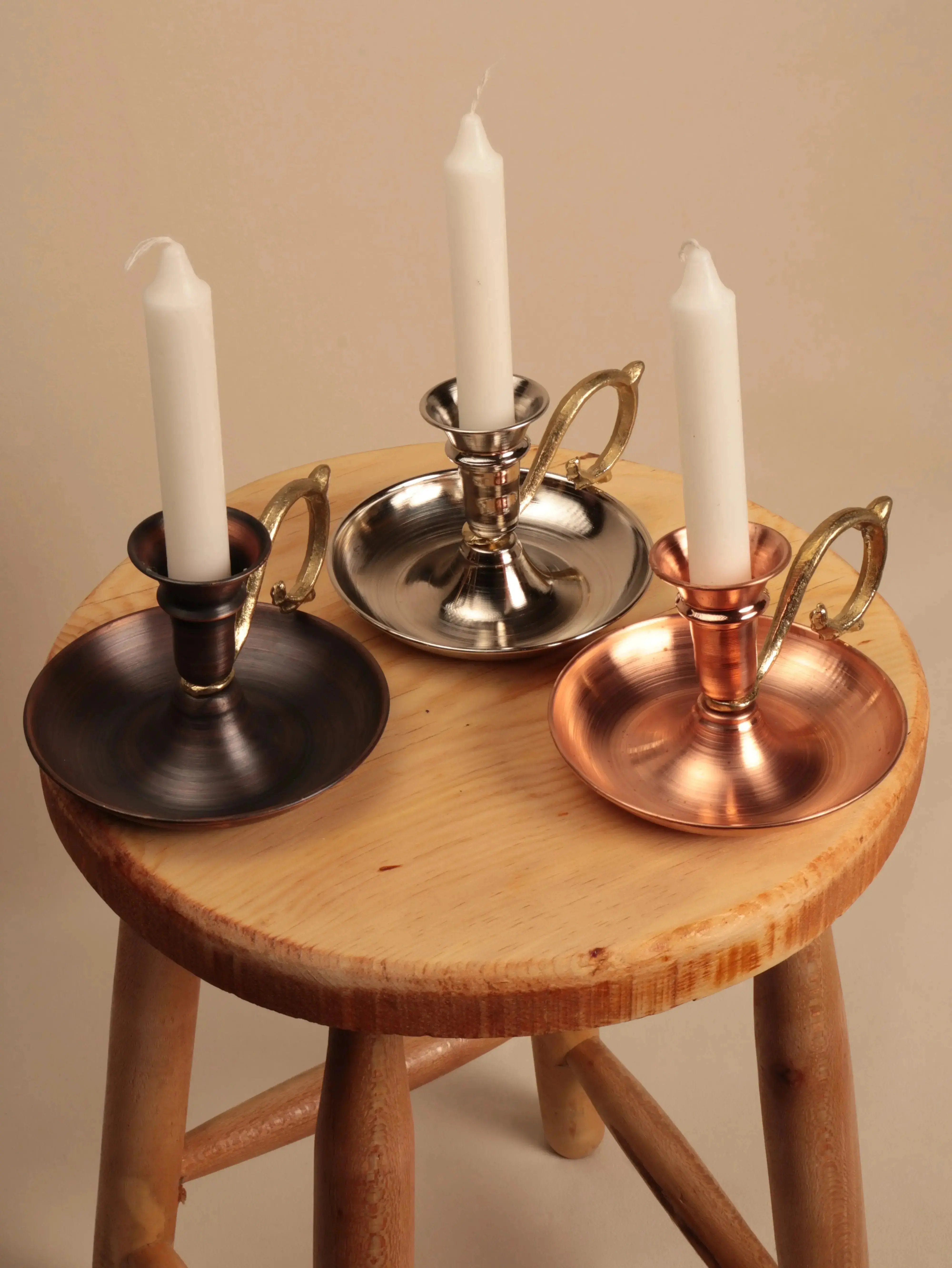 Aurora Black Bakır Mumluk Heritage Copper