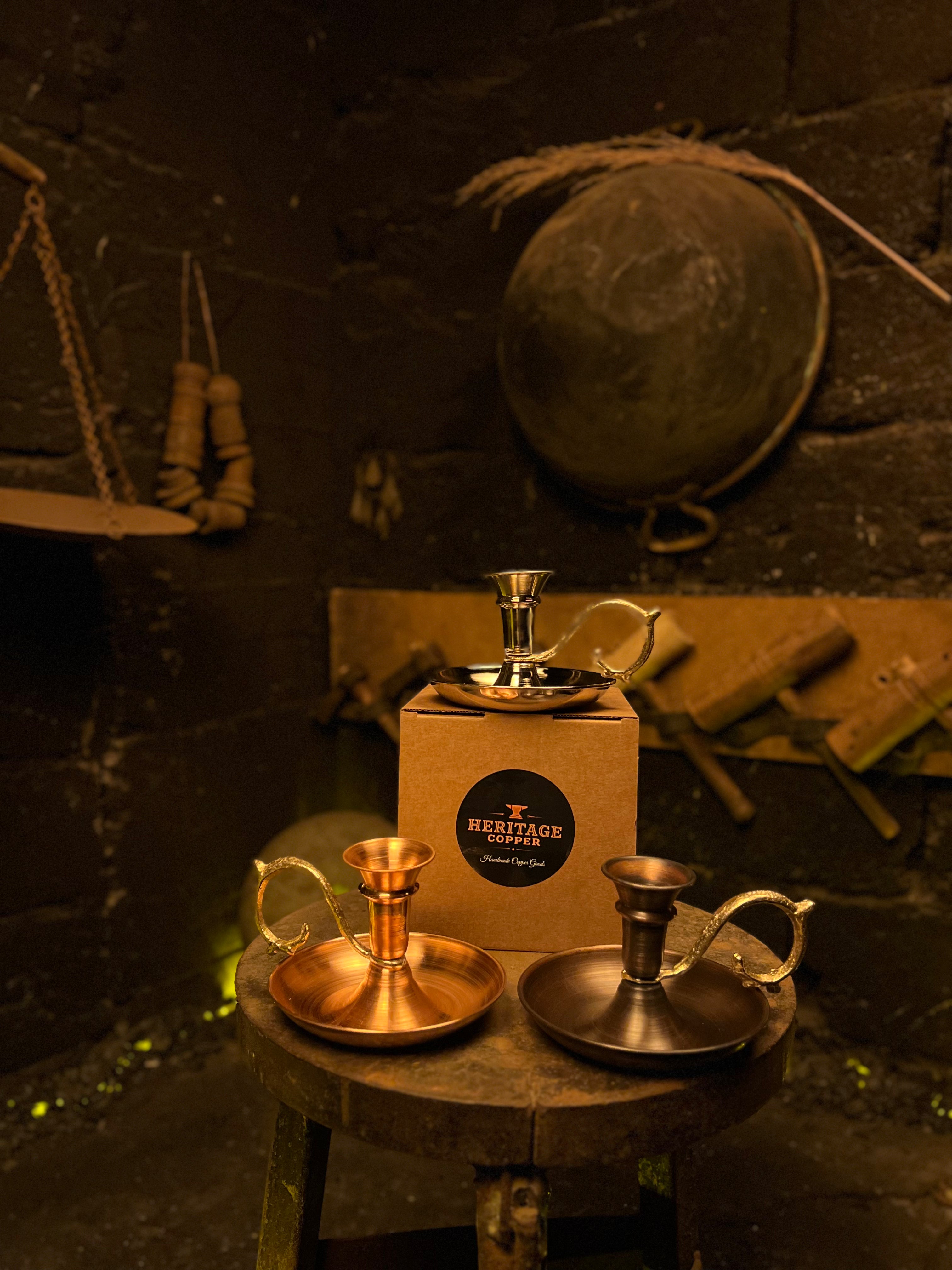 Aurora Gold Bakır Mumluk Heritage Copper