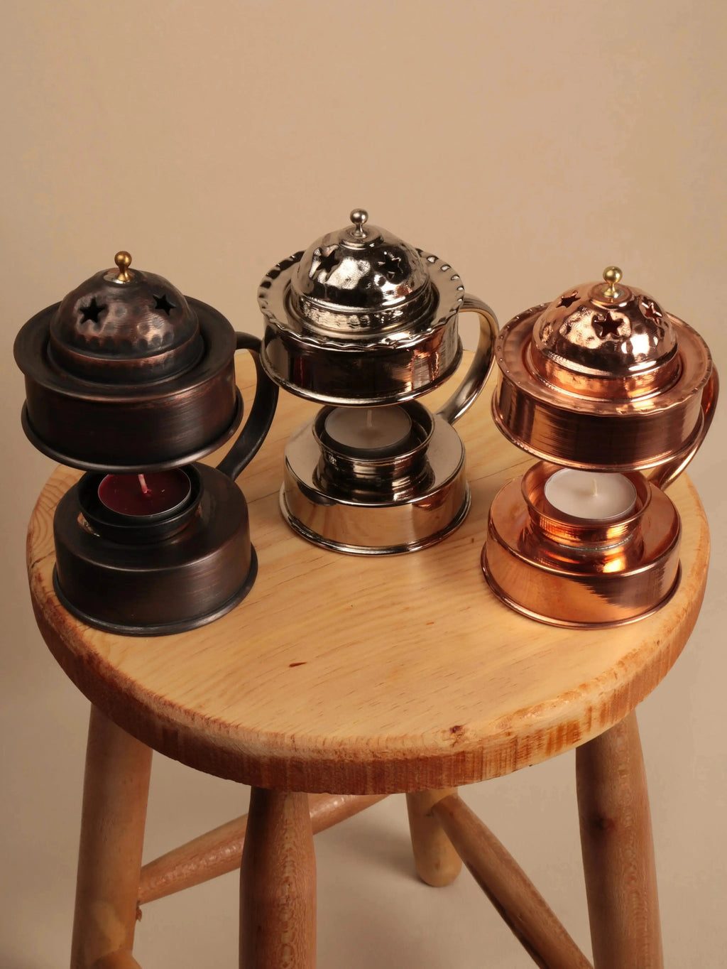 Premium Lunaris Silver Bakır Tütsülük Heritage Copper